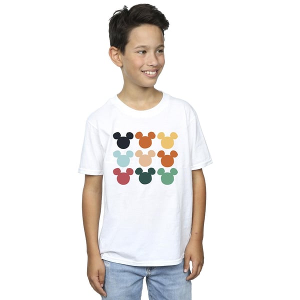 Disney Boys Mickey Mouse Heads Square T-Shirt