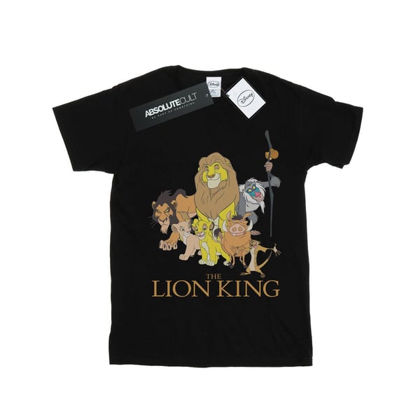 Disney Womens/Ladies The Lion King Group Cotton Boyfriend T-Shirt