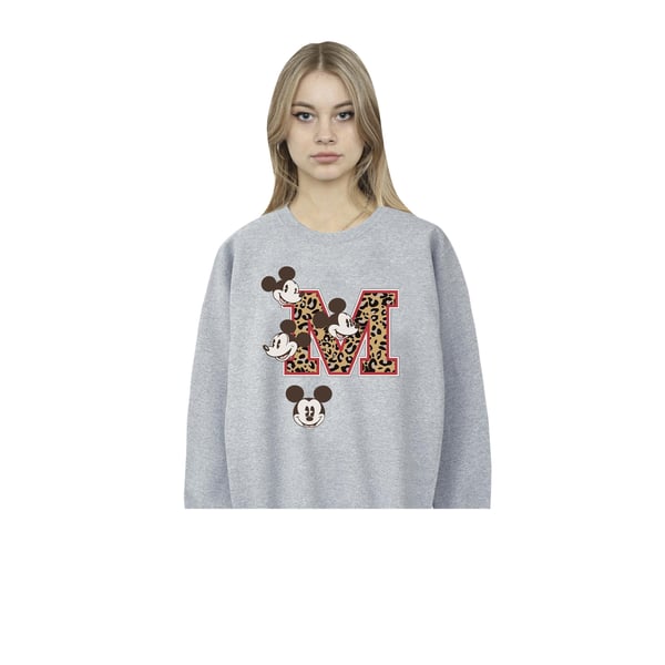 Disney Womens/Ladies Mickey Mouse M Faces Sweatshirt