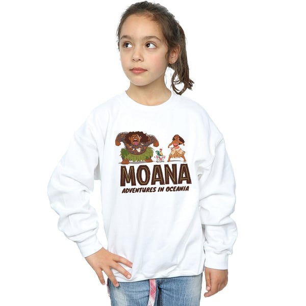 Disney Girls Moana Adventures in Oceania Sweatshirt