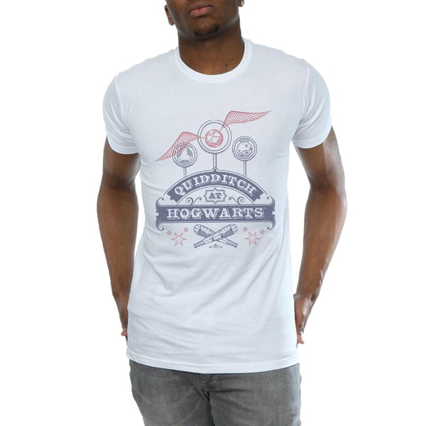 Harry Potter Mens Quidditch At Hogwarts T-Shirt