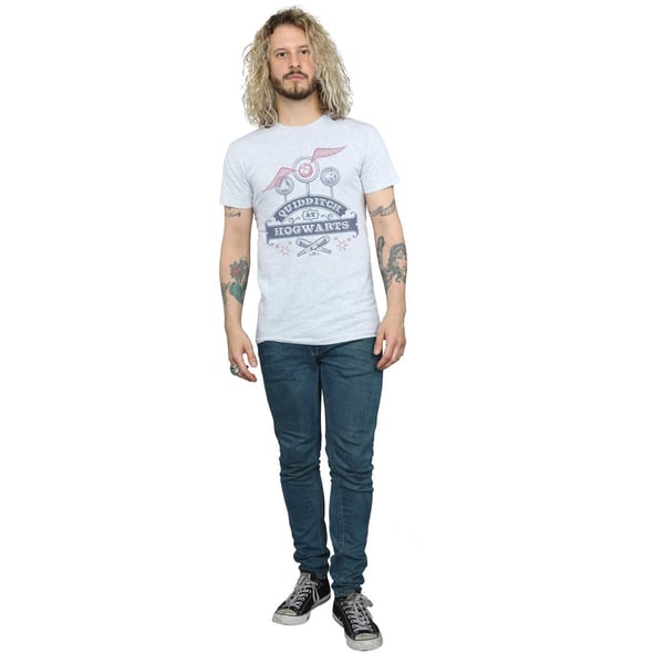 Harry Potter Mens Quidditch At Hogwarts T-Shirt