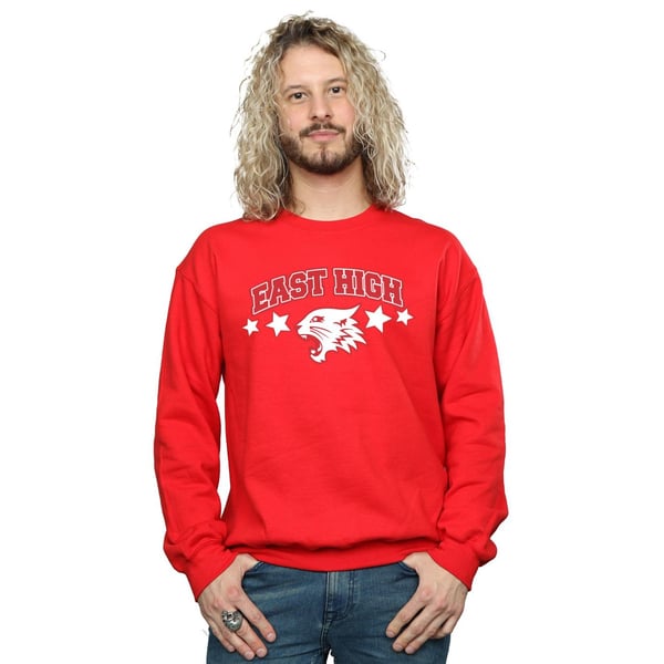 Disney Mens High School Musical The Musical Wildcat Stars Sweatshirt
