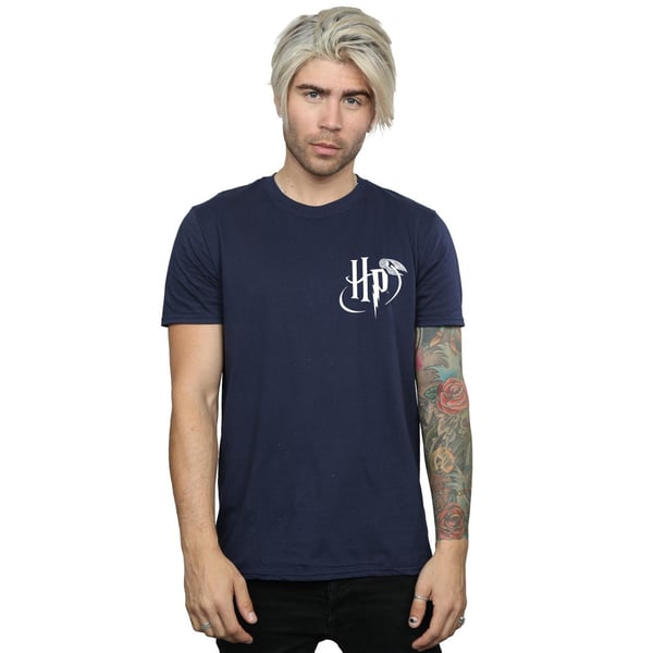 Harry Potter Miesten Logo Tasku T-paita