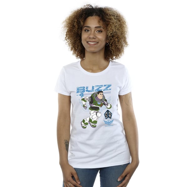 Disney Womens/Ladies Lightyear Buzz Run To Action Cotton T-Shirt
