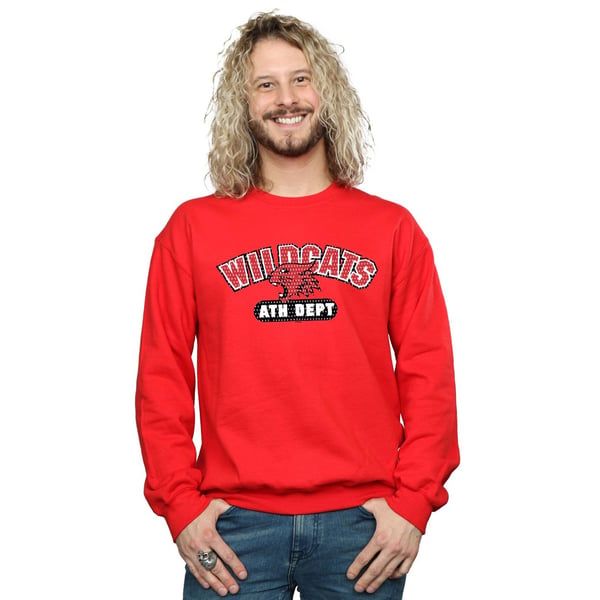 Disney Mens High School Musical The Musical Wildcats Athletic Sweatshirt