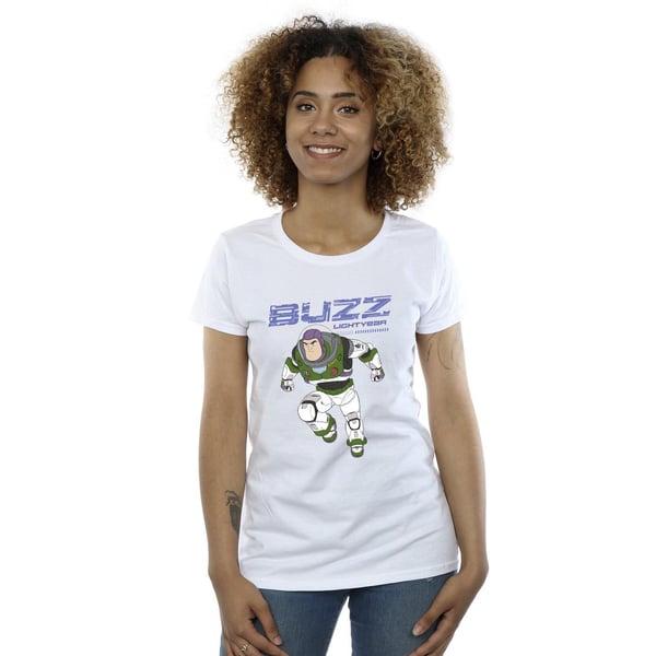 Disney Womens/Ladies Lightyear Buzz Jump To Action Cotton T-Shirt