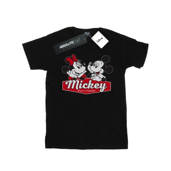Disney Girls Mickie And Minnie 90 Years Cotton T-Shirt