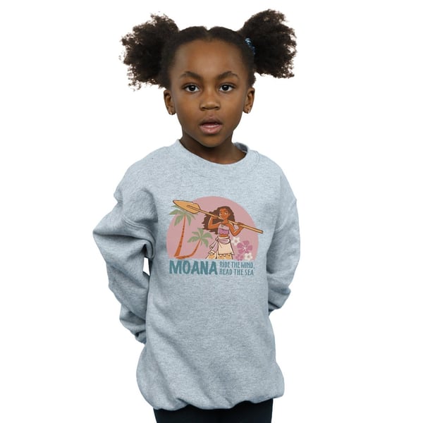 Disney Girls Moana Read The Sea Sweatshirt