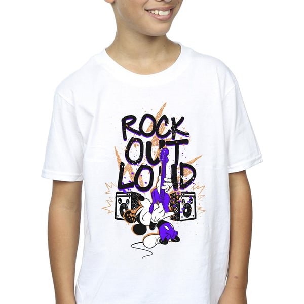 Disney Boys Mickey Mouse Rock Out Loud T-Shirt