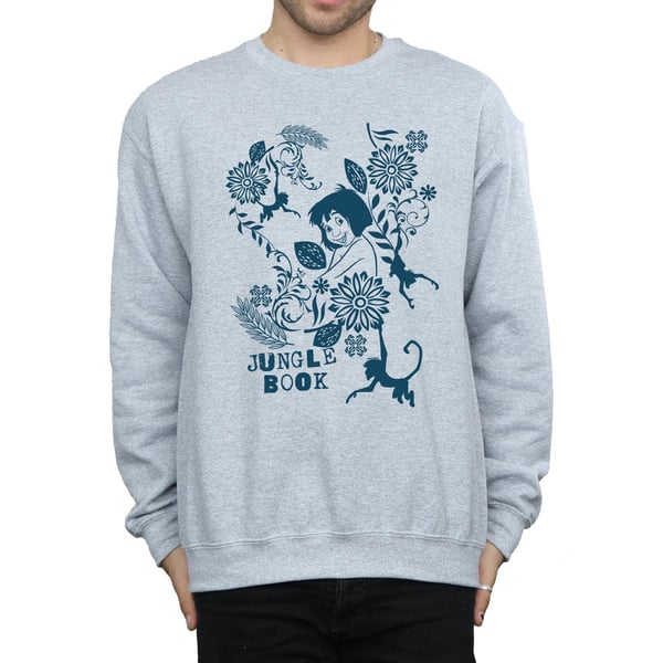 Disney Mens The Jugle Book Mowgli Tale Sweatshirt