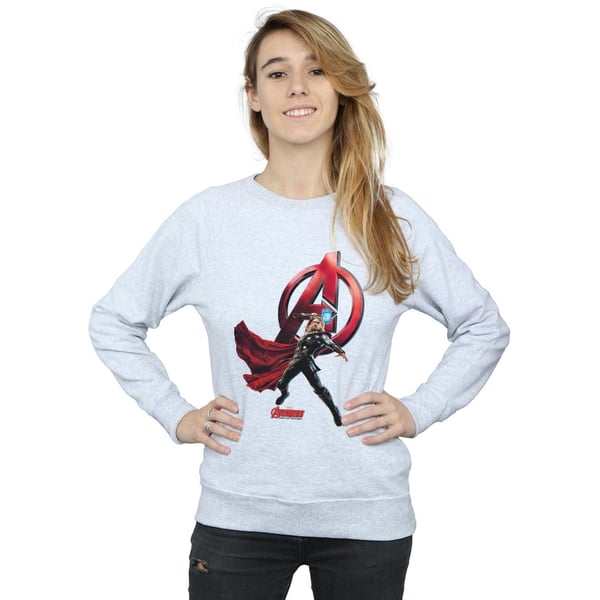 Marvel Naiset/Naisten Thor Pose -collegepaita