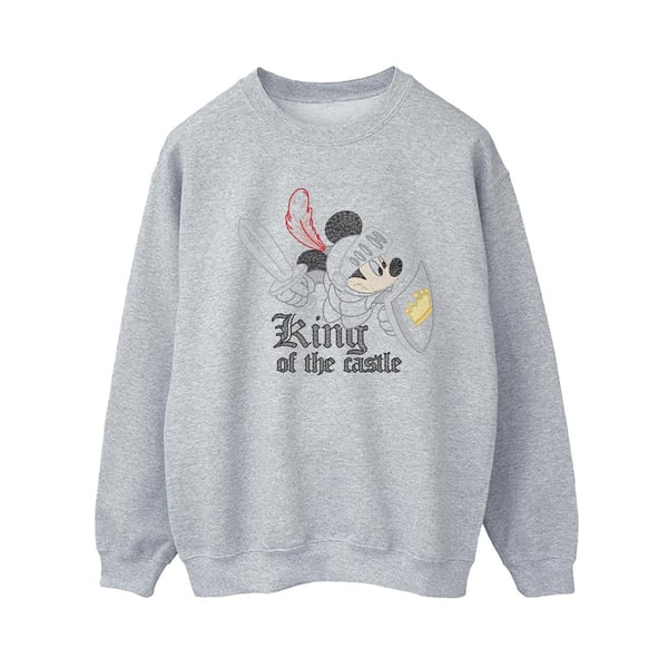 Disney Womens/Ladies Mickey Mouse King Of The Castle Sweatshirt