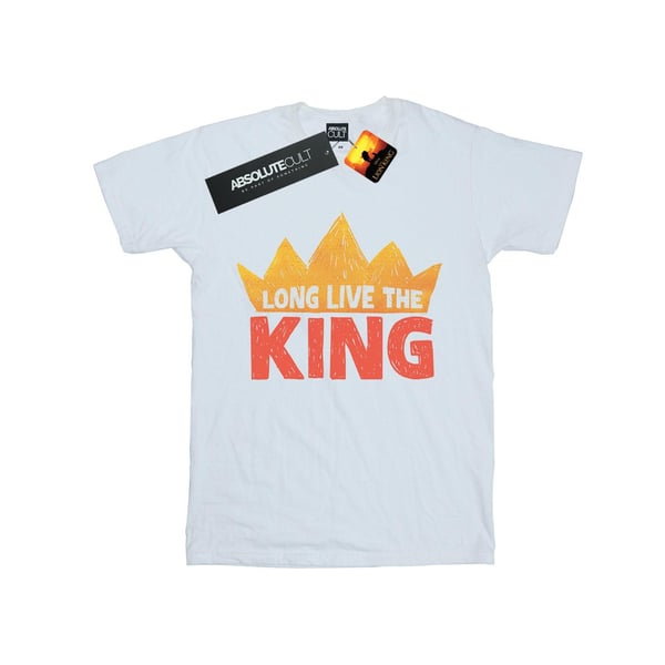 Disney Dam/Dam Lejonkungen Film Long Live The King Bomull Boyfriend T-Shirt