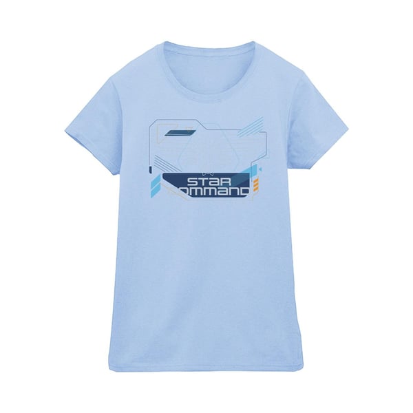 Disney Dam/Dam Lightyear Star Command Icons T-shirt i bomull