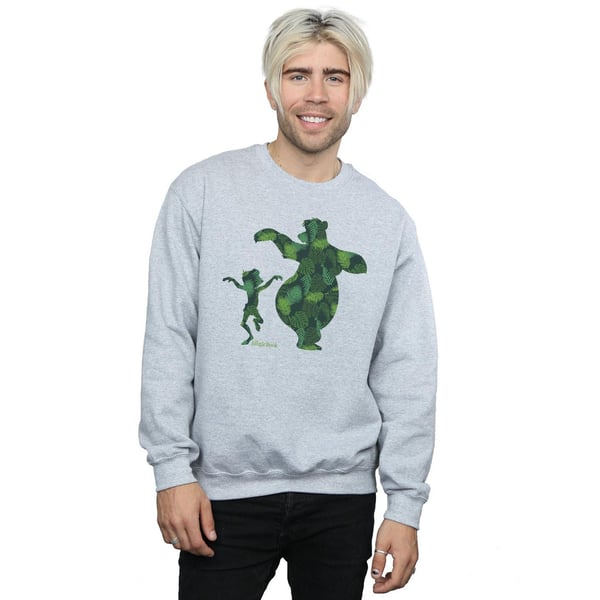 Disney Mens The Jungle Book Mowgli And Baloo Dance Sweatshirt