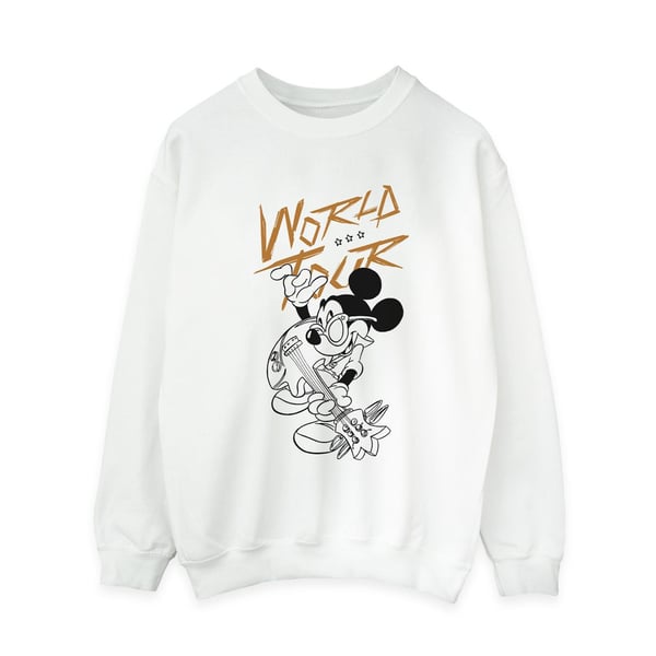 Disney Womens/Ladies Mickey Mouse World Tour Line Sweatshirt