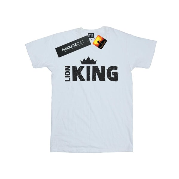 Disney Womens/Ladies The Lion King Movie Crown Cotton Boyfriend T-Shirt