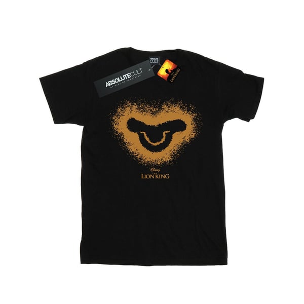 Disney Womens/Ladies The Lion King Movie Simba Baby Face Cotton Boyfriend T-Shirt