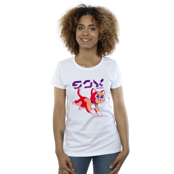 Disney Womens/Ladies Lightyear Sox Digital Cute Cotton T-Shirt