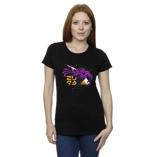 Disney Womens/Ladies Lightyear Zurg Space Circle Cotton T-Shirt