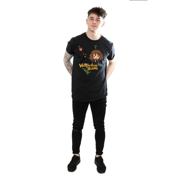 Harry Potter Mens Hermione Granger Wingardium Leviosa Junior T-Shirt