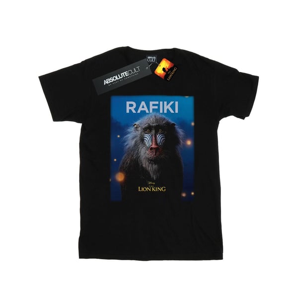 Disney Womens/Ladies The Lion King Movie Rafiki Poster Cotton Boyfriend T-Shirt