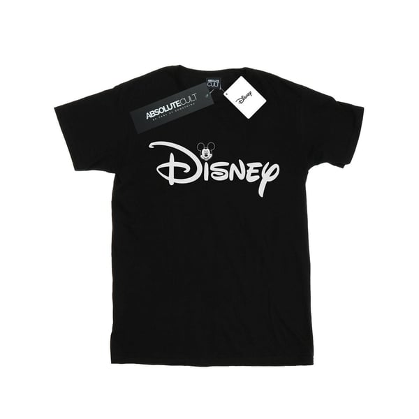 Disney Girls Mickey Mouse Head Logo Cotton T-Shirt