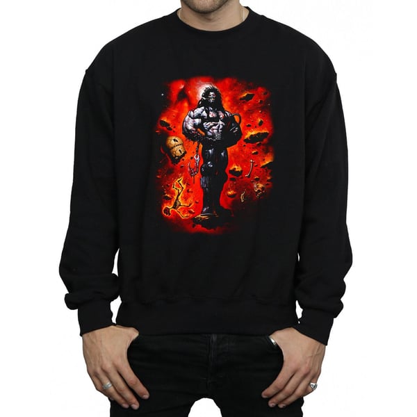 DC Comics miesten Lobo Cosmos -collegepaita