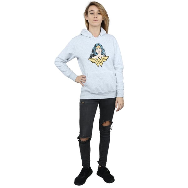 DC Comics Womens/Ladies Wonder Woman Gaze Hoodie