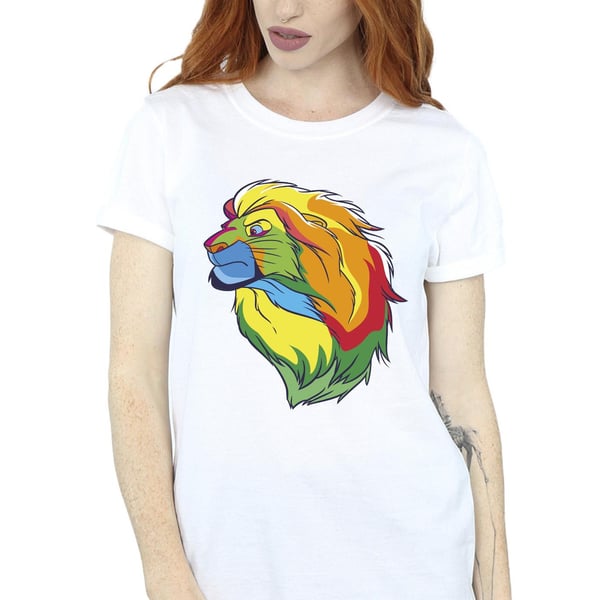 Disney Womens/Ladies The Lion King Colours Cotton Boyfriend T-Shirt
