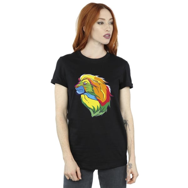 Disney Womens/Ladies The Lion King Colours Cotton Boyfriend T-Shirt