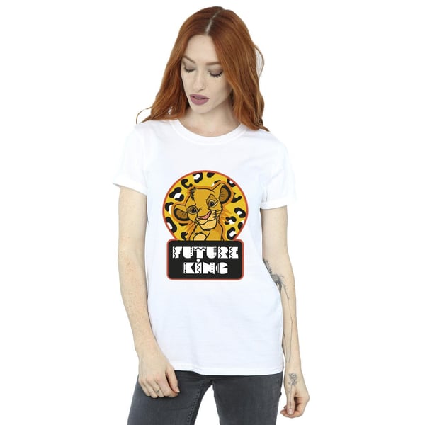 Disney Womens/Ladies The Lion King Future Simba Cotton Boyfriend T-Shirt