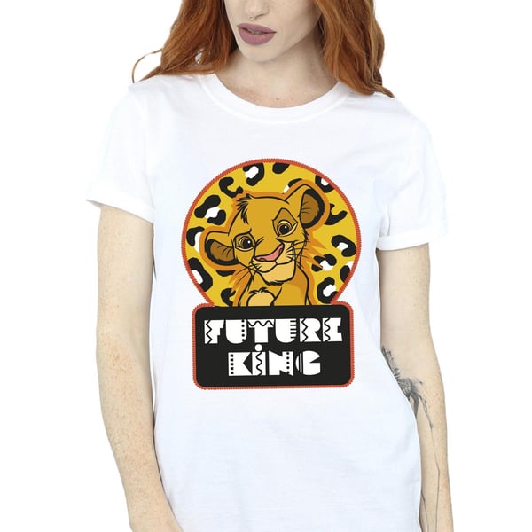 Disney Womens/Ladies The Lion King Future Simba Cotton Boyfriend T-Shirt