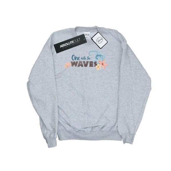 Disney Womens/Ladies Moana One With The Waves Sweatshirt