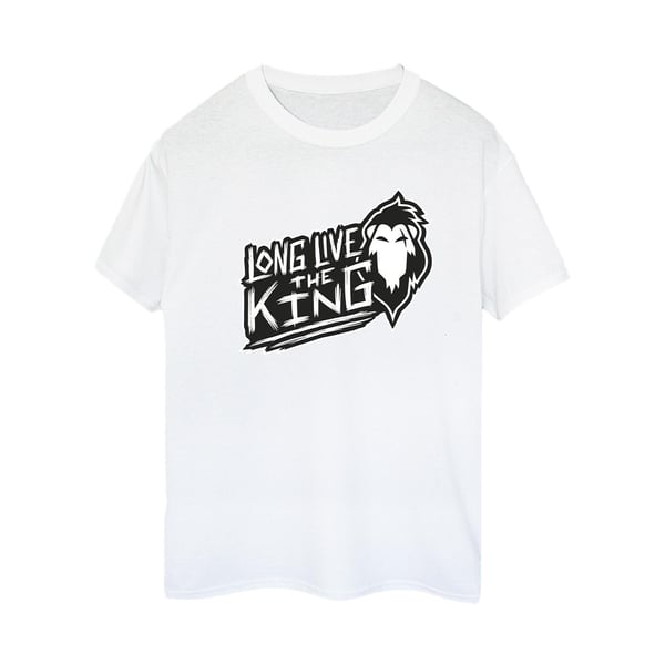 Disney Dam/Dam Lejonkungen The King T-shirt i bomull med boyfriend-passform