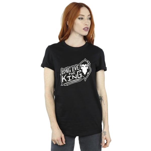 Disney Womens/Ladies The Lion King The King Cotton Boyfriend T-Shirt