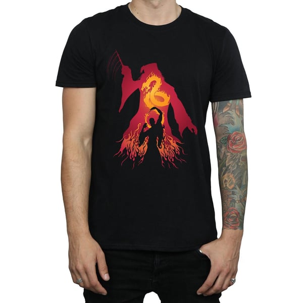 Harry Potter Mens Dumbledore Silhouette T-Shirt