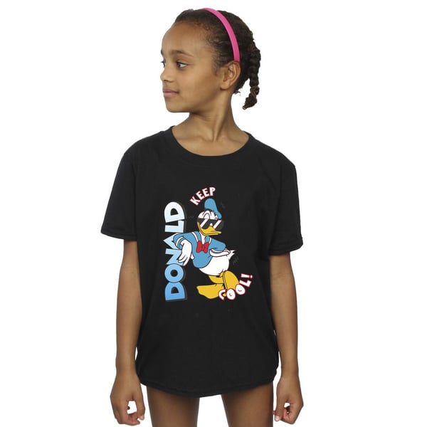 Disney Girls Donald Duck Cool Cotton T-Shirt