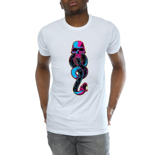 Harry Potter Mens Neon Dark Mark T-Shirt