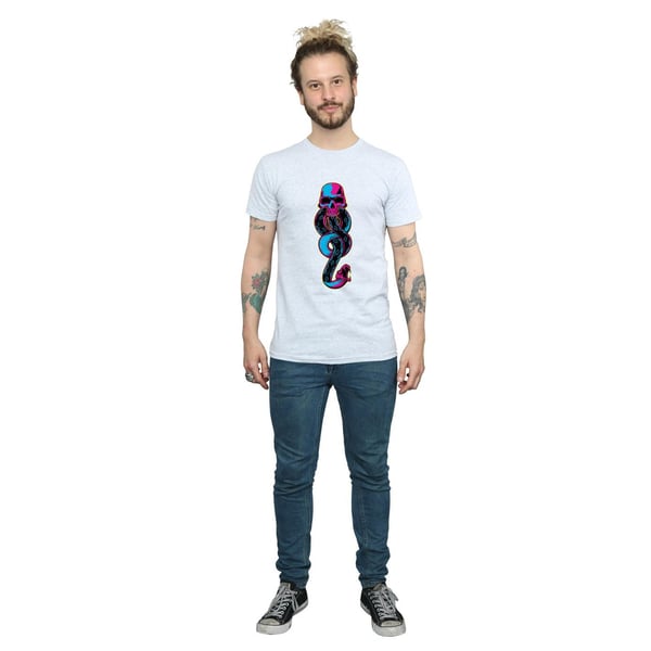 Harry Potter Mens Neon Dark Mark T-Shirt
