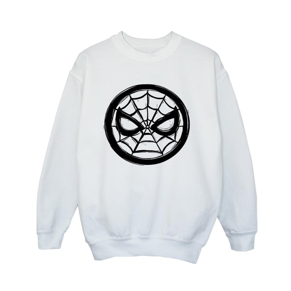 Marvel Boys Spider-Man Chest Logo Sweatshirt