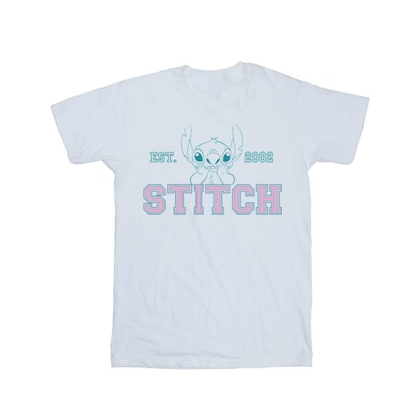 Disney Womens/Ladies Lilo And Stitch Collegial Pastel Cotton Boyfriend T-Shirt