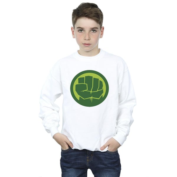 Marvel Boys Hulk rintalogo collegepaita