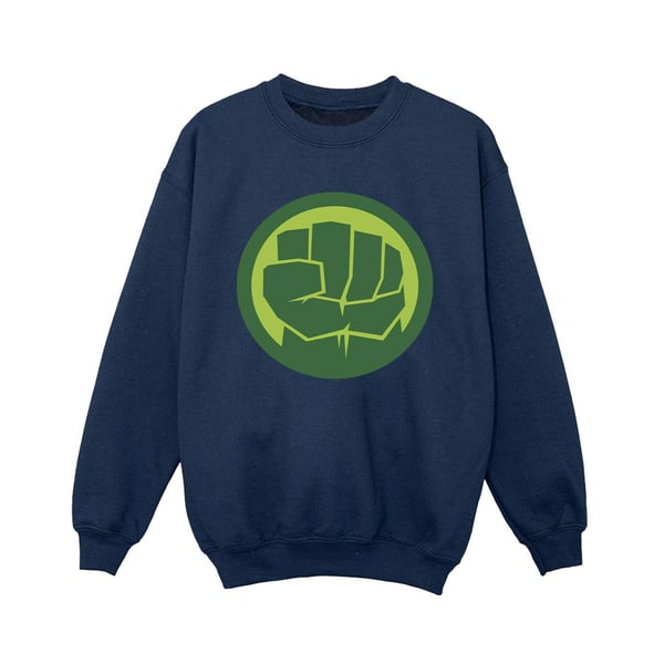 Marvel Boys Hulk rintalogo collegepaita