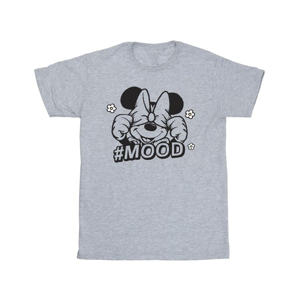 Disney Girls Minnie Mouse Mood Cotton T-Shirt