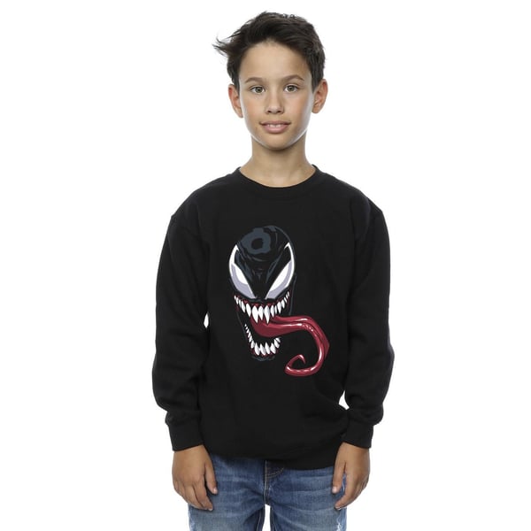 Marvel Boys Venom Face Sweatshirt