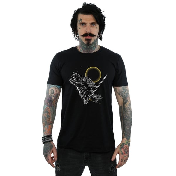 Harry Potter Mens Werewolf Line Art T-Shirt