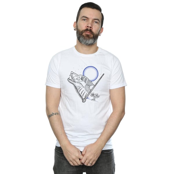 Harry Potter Mens Werewolf Line Art T-Shirt
