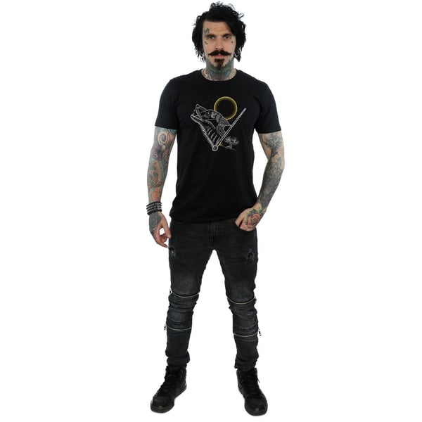 Harry Potter Mens Werewolf Line Art T-Shirt